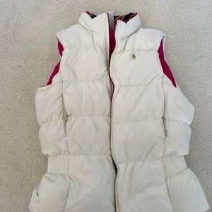 Reversible Ralph Lauren puffer vest size xs